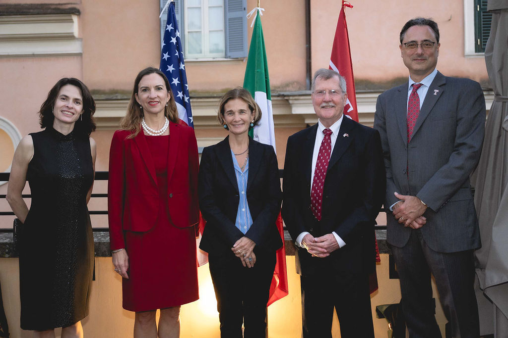 Guest speakers at Temple Rome's new campus opening celebration