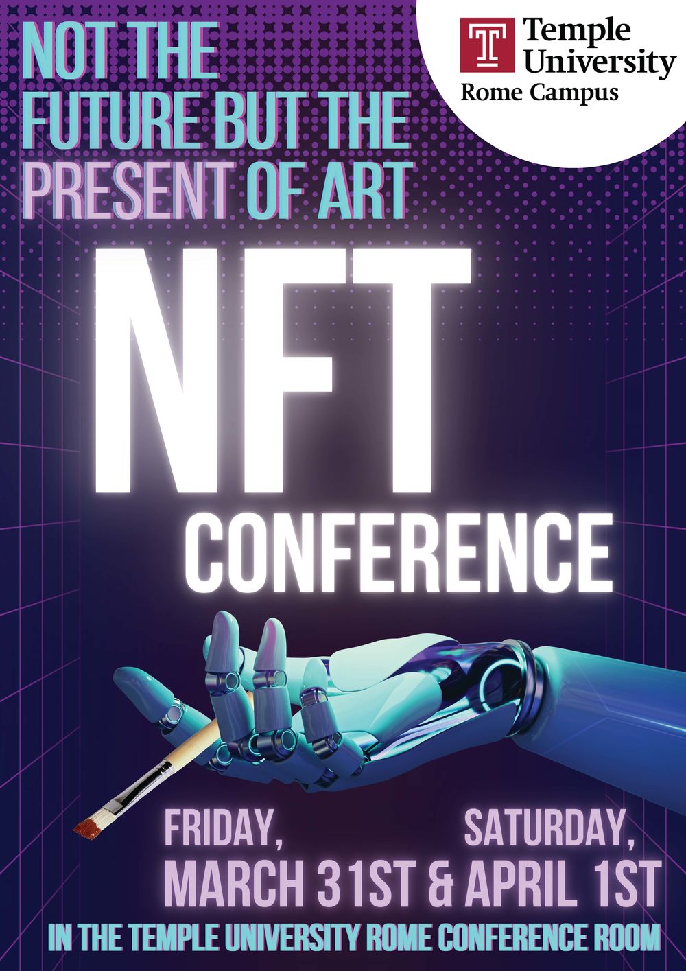 NFT Conference poster