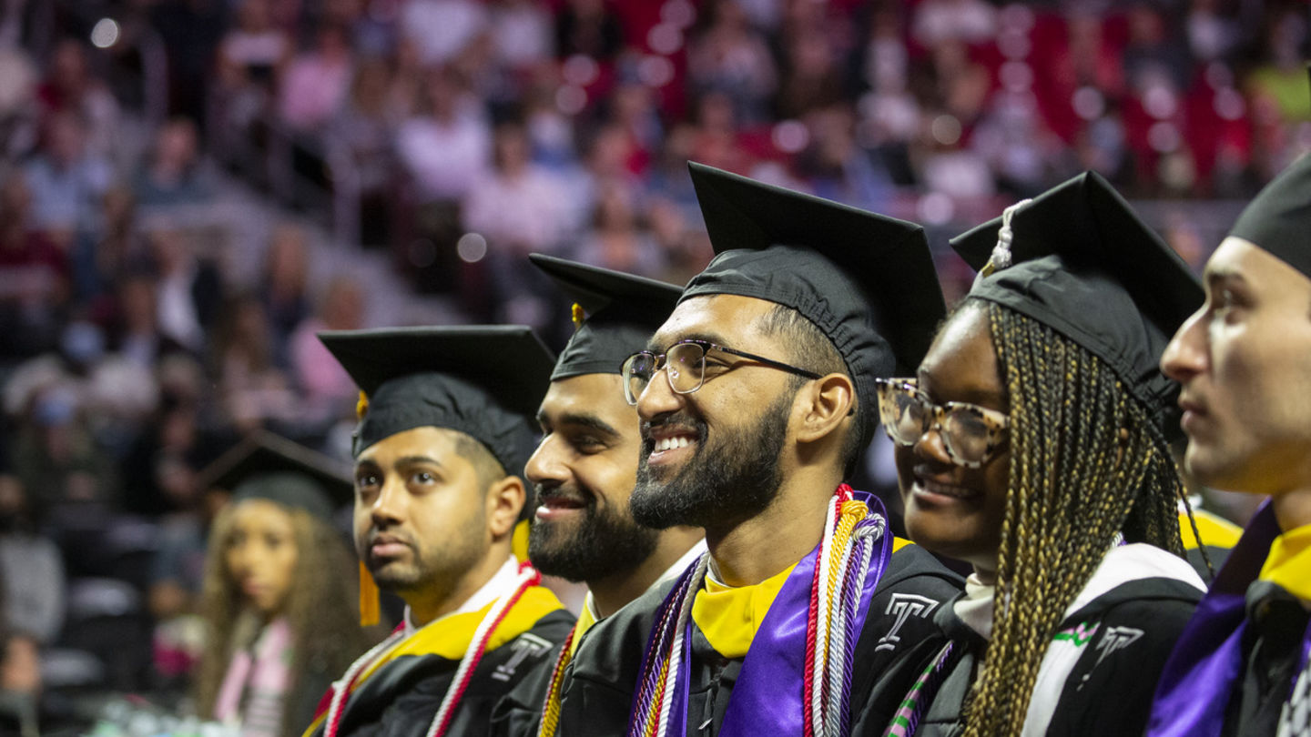 Students graduating